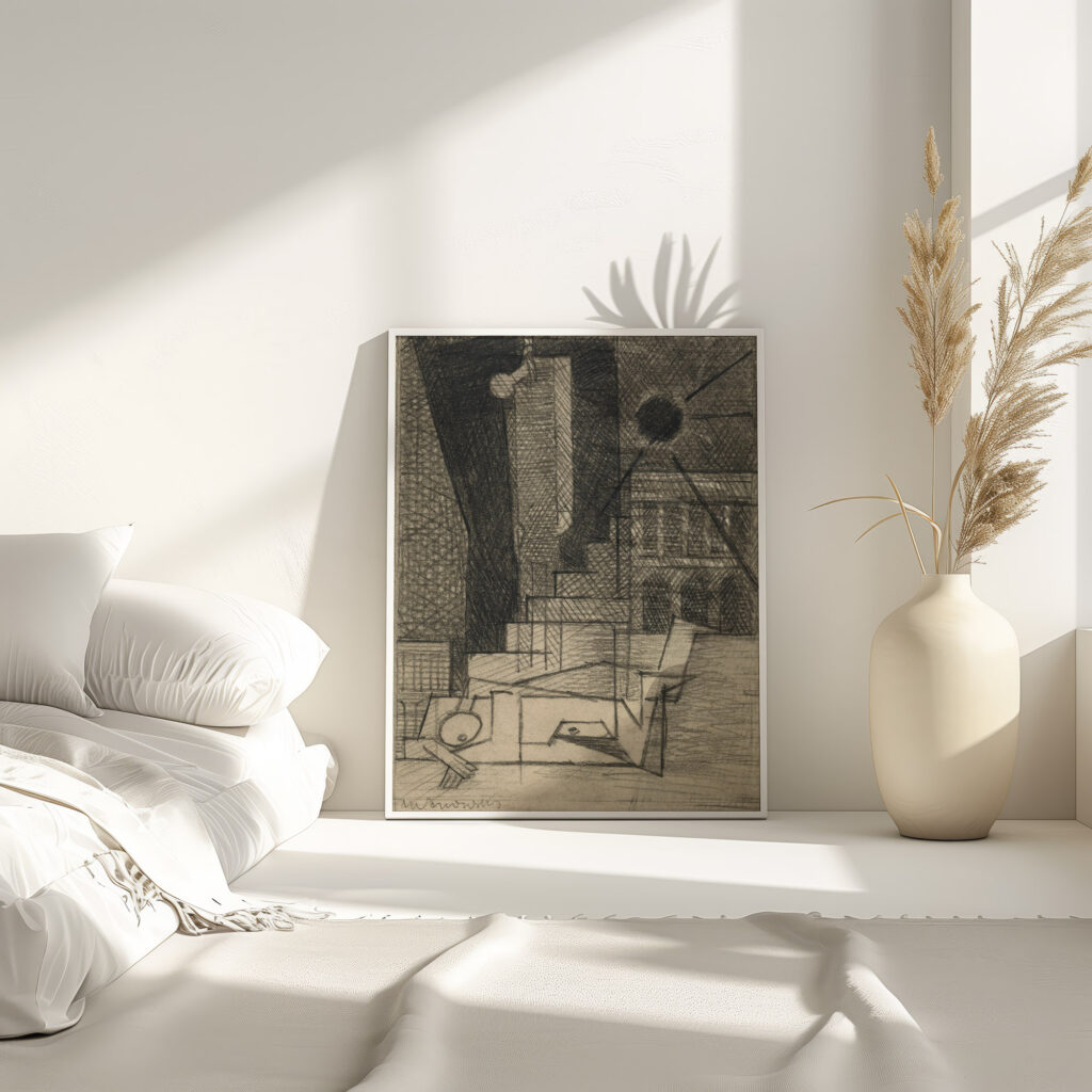 Dessin pour Aurelia VII Place de la Concorde Louis Marcoussis 4 mockup