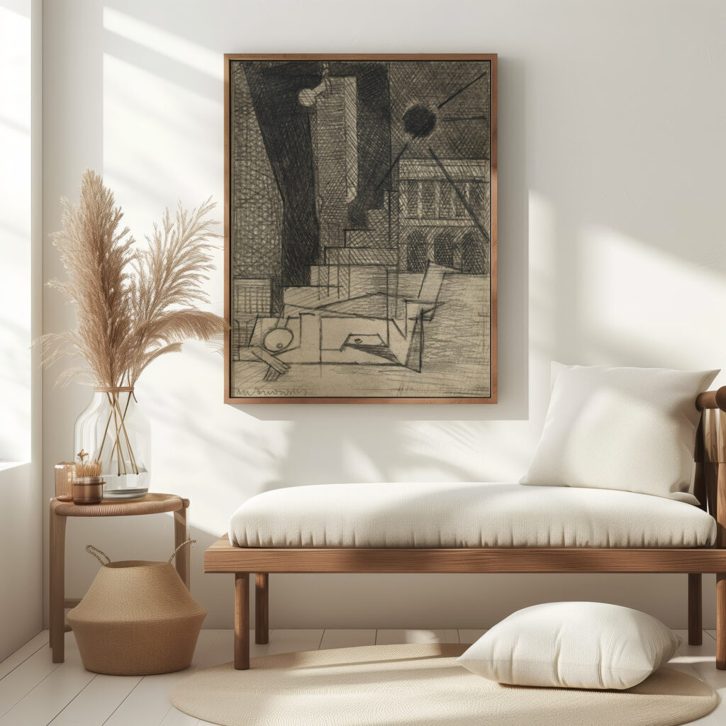 Dessin pour Aurelia VII Place de la Concorde Louis Marcoussis 5 mockup
