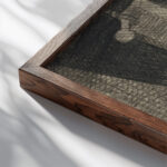 Dessin pour Aurelia VII Place de la Concorde Louis Marcoussis close up dark wood mockup