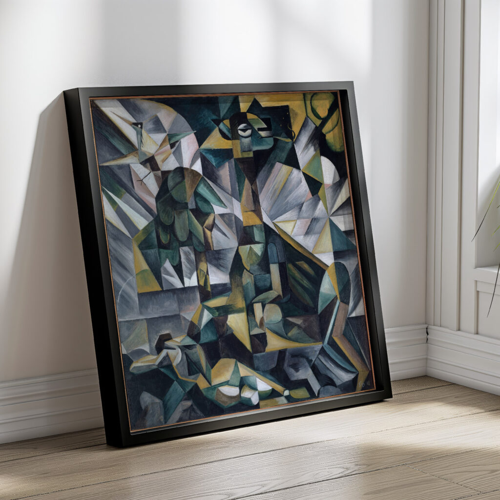 Destiny dedicated to my first wife 1918 Fritz Baumann 4 mockup