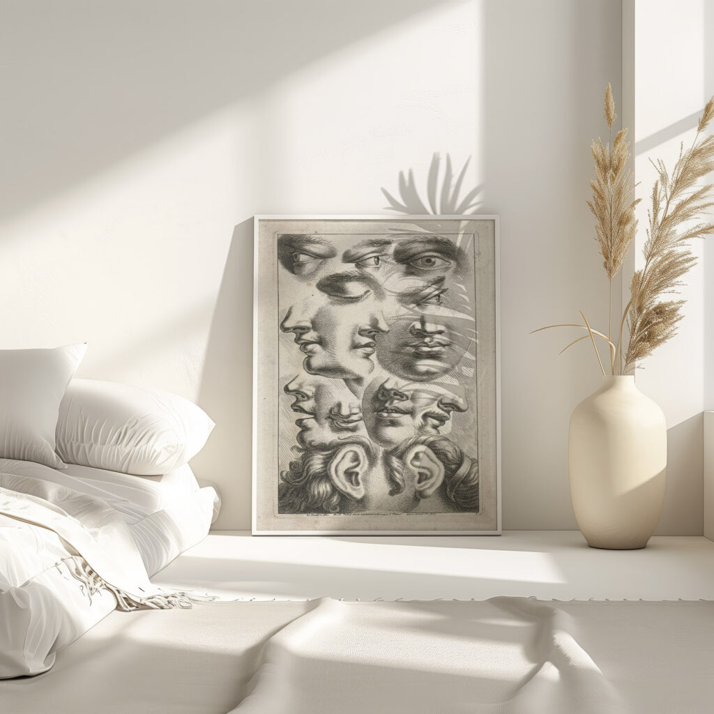 Details van gezichten 1682 Jean Lepautre 4 mockup