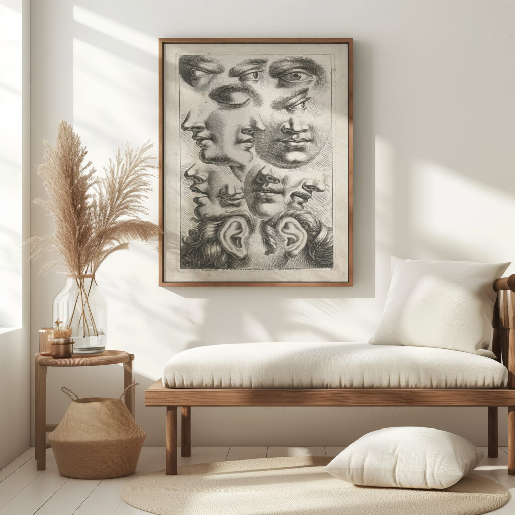 Details van gezichten 1682 Jean Lepautre 5 mockup