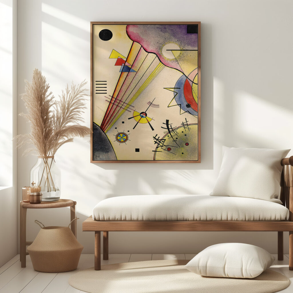 Deutliche Verbindung Clear Connection 1925 Wassily Kandinsky 5 mockup