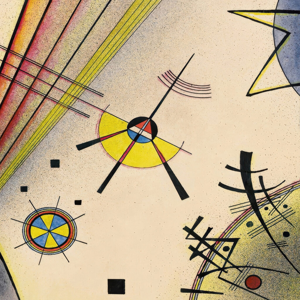 Deutliche Verbindung Clear Connection 1925 Wassily Kandinsky 8 mockup