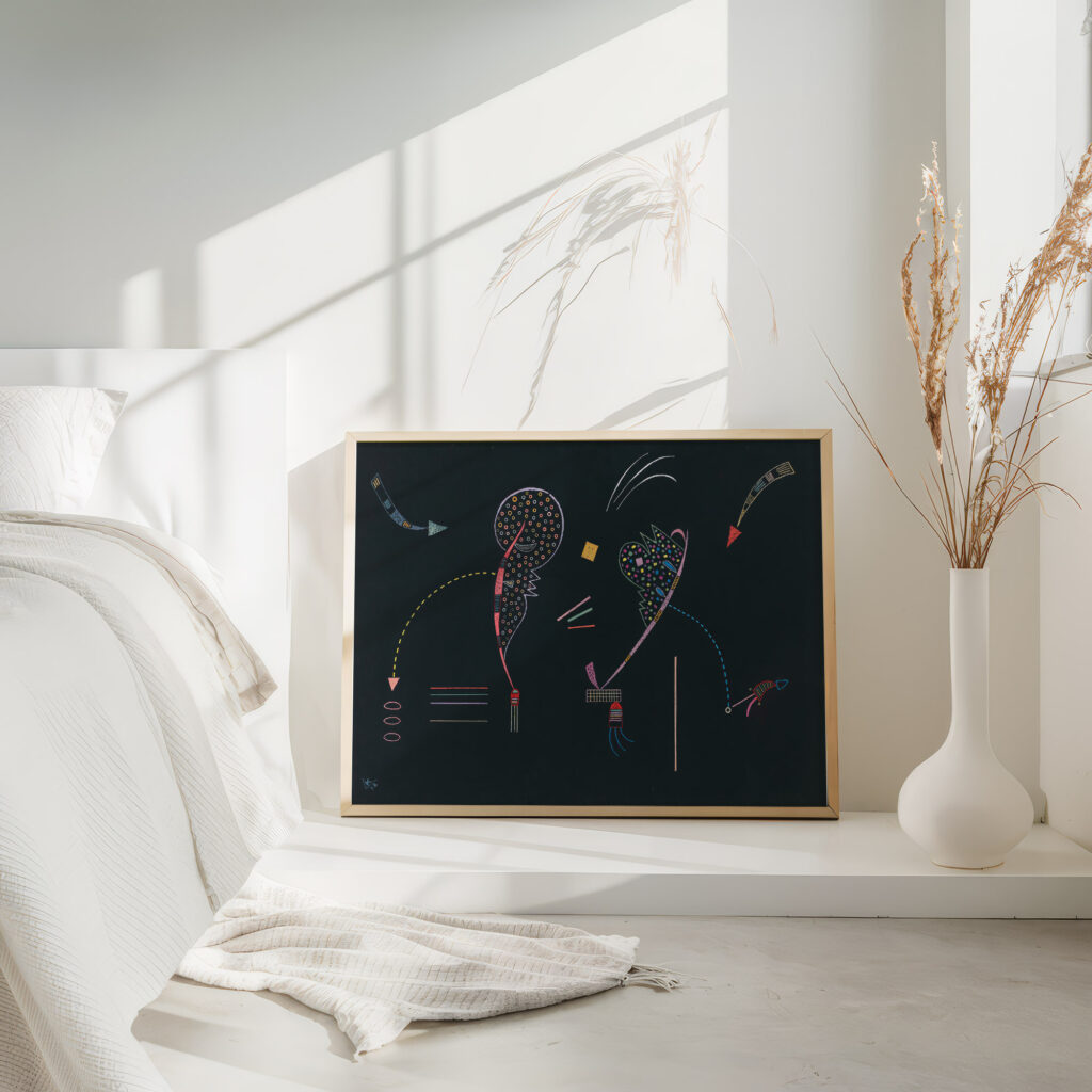 Deux Cotes 1938 Wassily Kandinsky 4 mockup