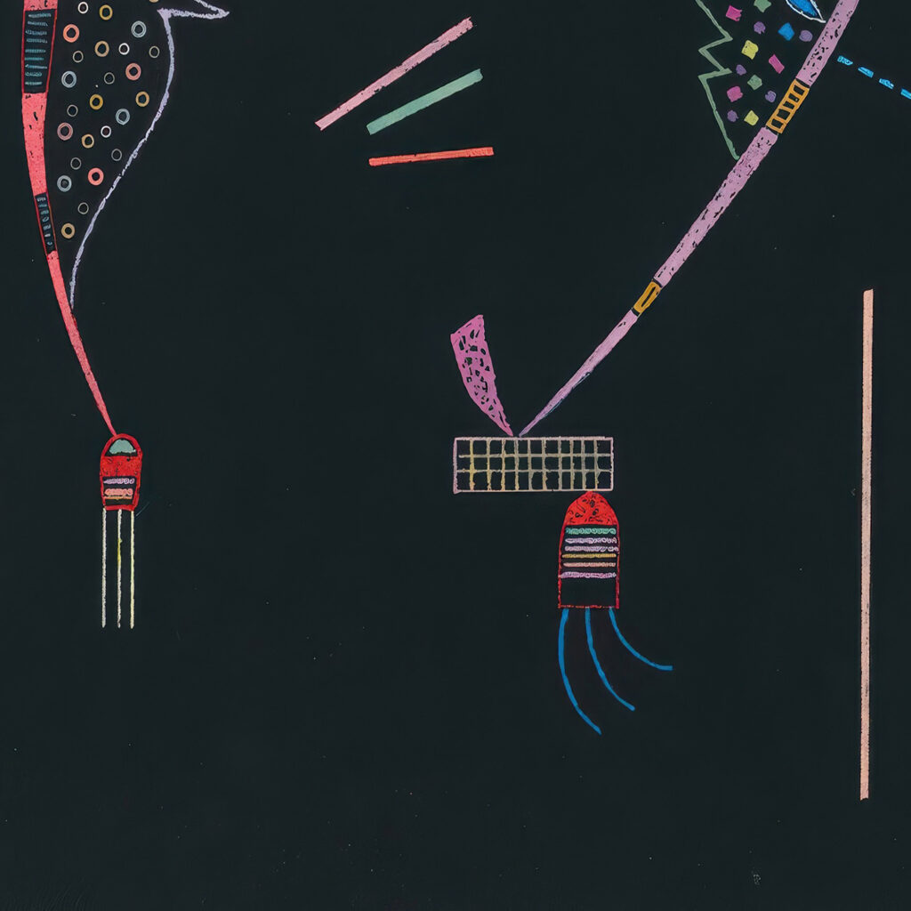 Deux Cotes 1938 Wassily Kandinsky 8 mockup