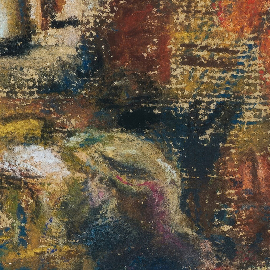 Deux figures assises sur les marches dune maison 1907 1908 Edouard Vuillard 8 mockup