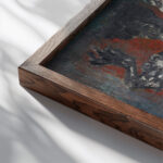 Diableries 1928 1929 Frits van den Berghe close up dark wood mockup