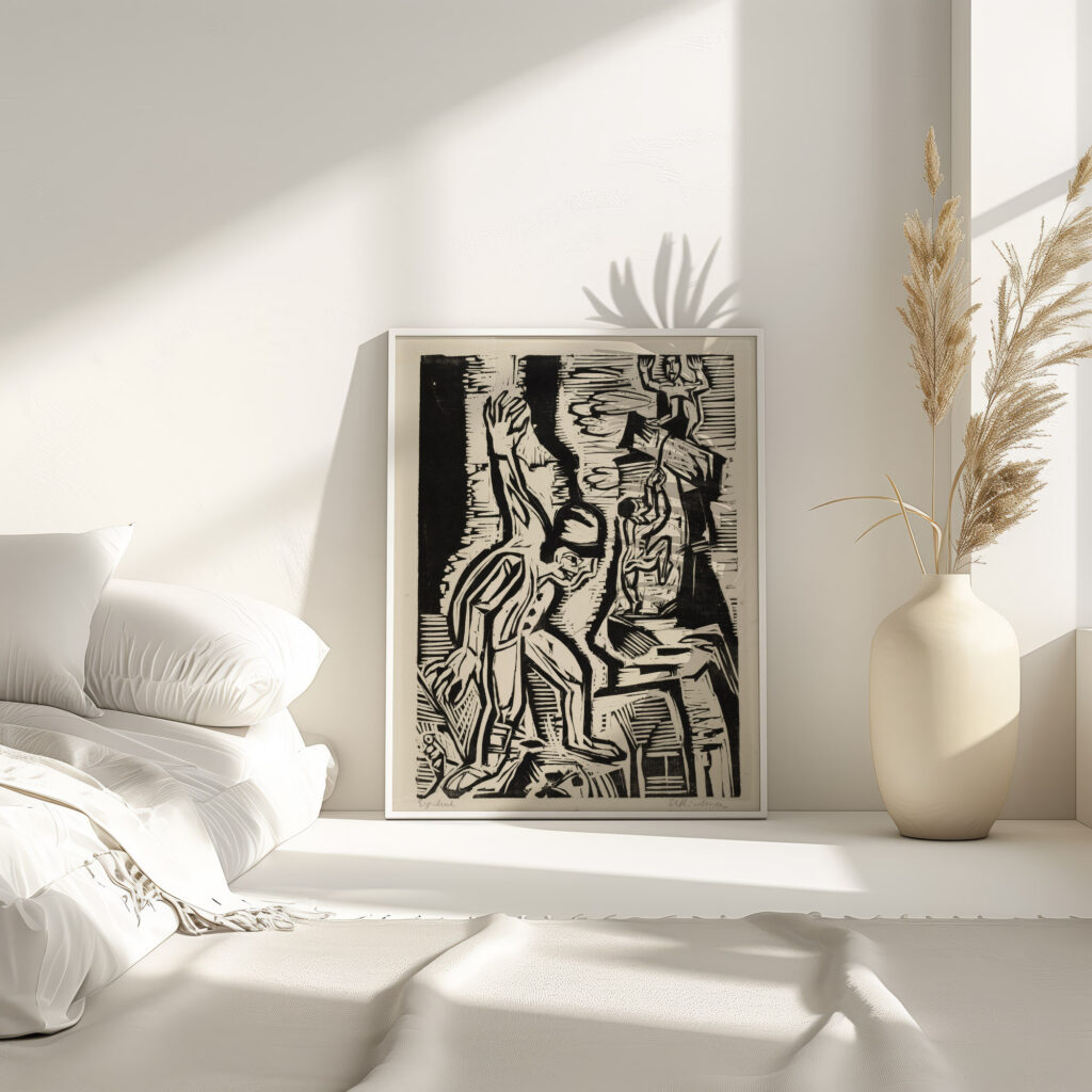 Die Bergsteiger ca 1928 Ernst Ludwig Kirchner 4 mockup