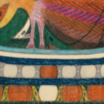 Die Delphine Ein absolutt ungefahrlicher RiesenVogel 1928 Adolf Wolfli 8 mockup