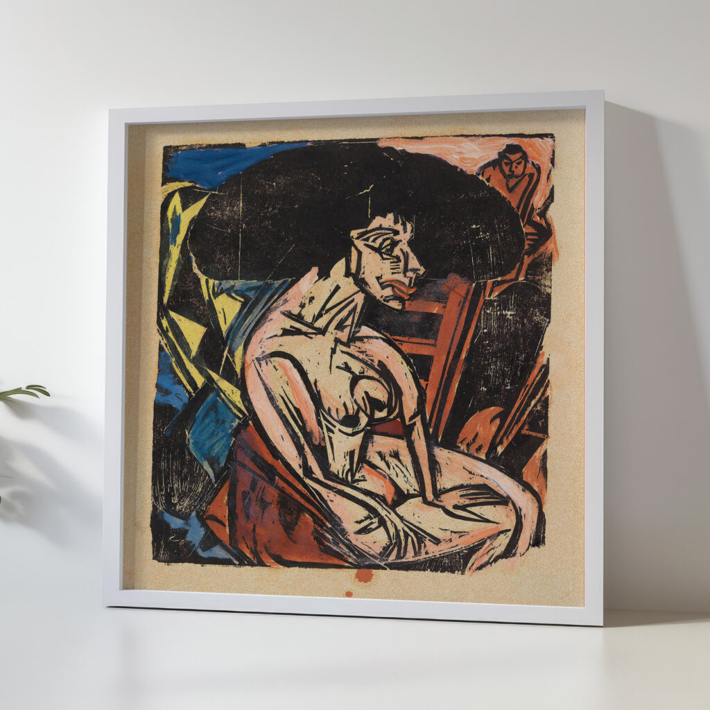 Die Geliebte 1915 Ernst Ludwig Kirchner 1 5 mockup