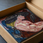 Die Geliebte 1915 Ernst Ludwig Kirchner video mockup