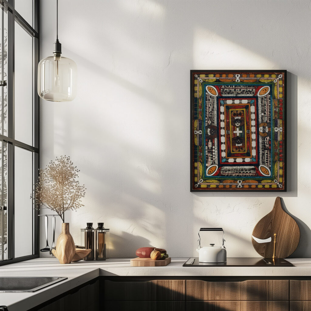 Die GeschaftsVerkehr Handels und Industriereiche Insel Korfu im baltischen Meer 1919 Adolf Wolfli 6 mockup