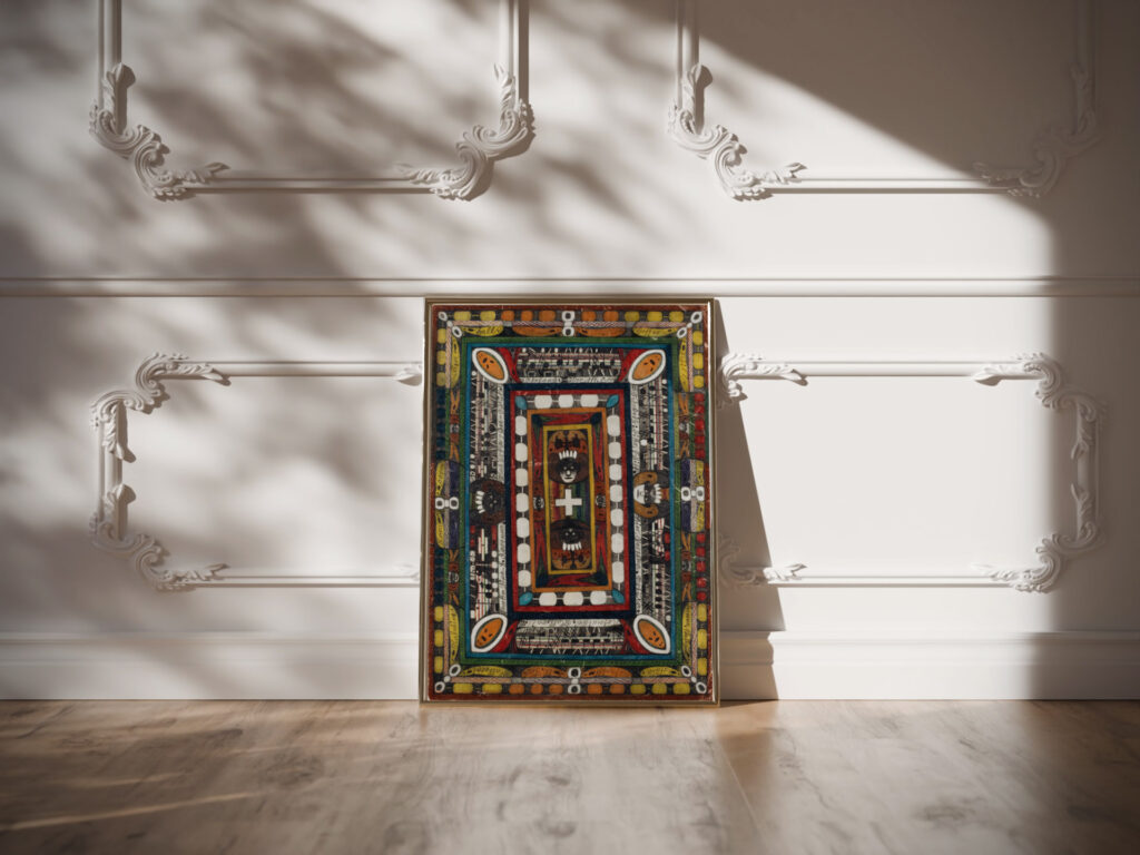 Die GeschaftsVerkehr Handels und Industriereiche Insel Korfu im baltischen Meer 1919 Adolf Wolfli video mockup