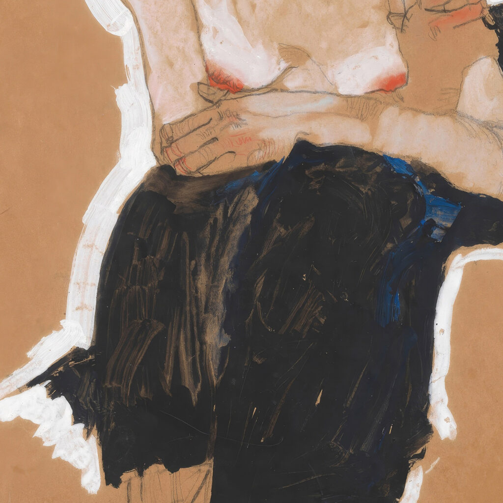 Die Hamische 1910 Egon Schiele 8 mockup