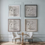 Die Hembusse 1931 Ernst Ludwig Kirchner framed posters mockup