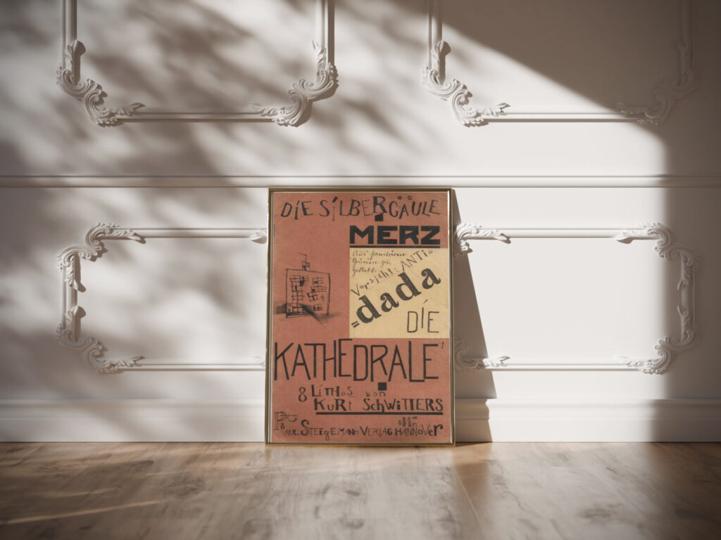 Die Kathedrale – Die Silbergaule 1920 Kurt Schwitters video mockup