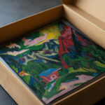 Die Klosterser Berge 1923 Ernst Ludwig Kirchner video mockup