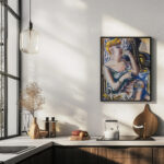 Die Musikantin in der Pause Essende Damenkapelle 1944 Paul Kleinschmidt 6 mockup