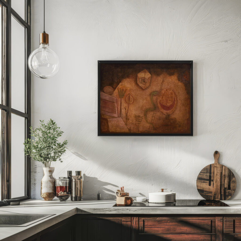 Die Schlange auf der Leiter 1929 Paul Klee 6 mockup