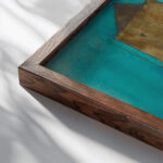 Die Witwe 1942 Karl Wiener close up dark wood mockup