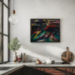 Die Wolfe Balkankrieg The Wolves Balkan War 1913 Franz Marc 6 mockup