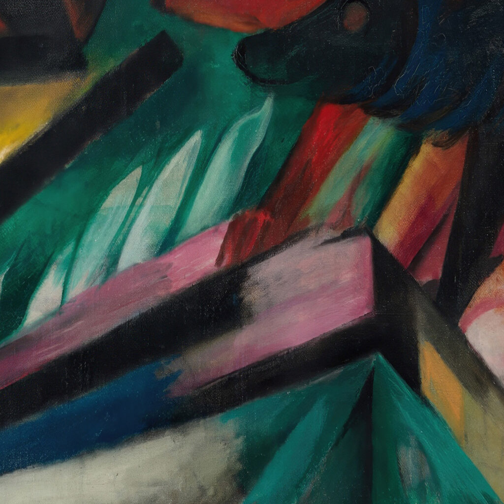 Die Wolfe Balkankrieg The Wolves Balkan War 1913 Franz Marc 8 mockup