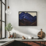 Die blauen Berge ca 1912 Christian Rohlfs 6 mockup