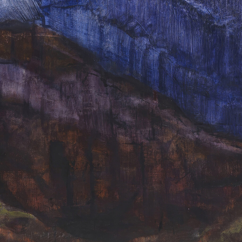 Die blauen Berge ca 1912 Christian Rohlfs 8 mockup