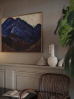 Die blauen Berge ca 1912 Christian Rohlfs video mockup