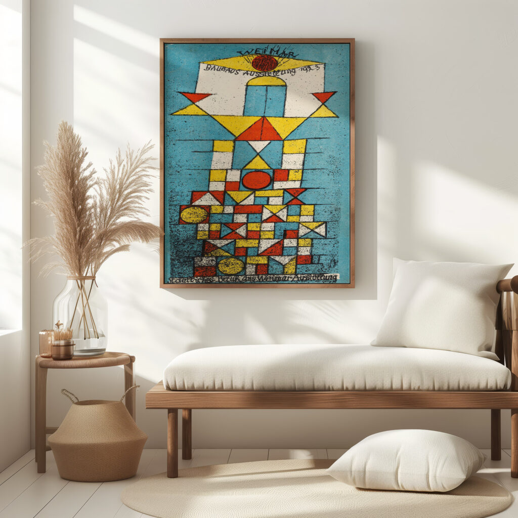 Die erhabene Seite 1923 Paul Klee 5 mockup