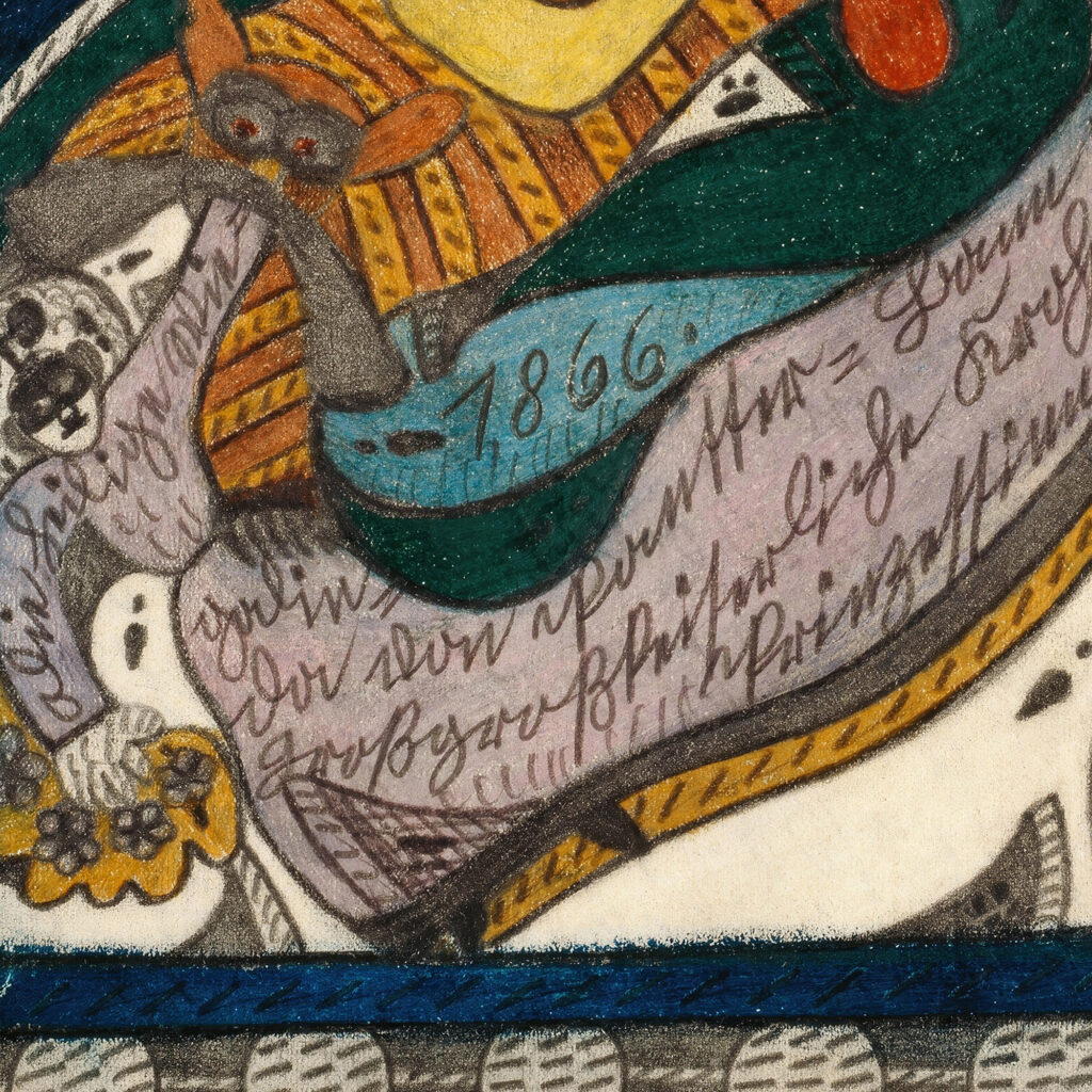 Die heilige Wiegalinda von PantterBann 1917 Adolf Wolfli 8 mockup