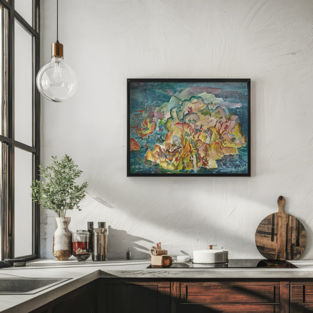 Die verzauberte Insel Sturm 1935 Oskar Laske 6 mockup