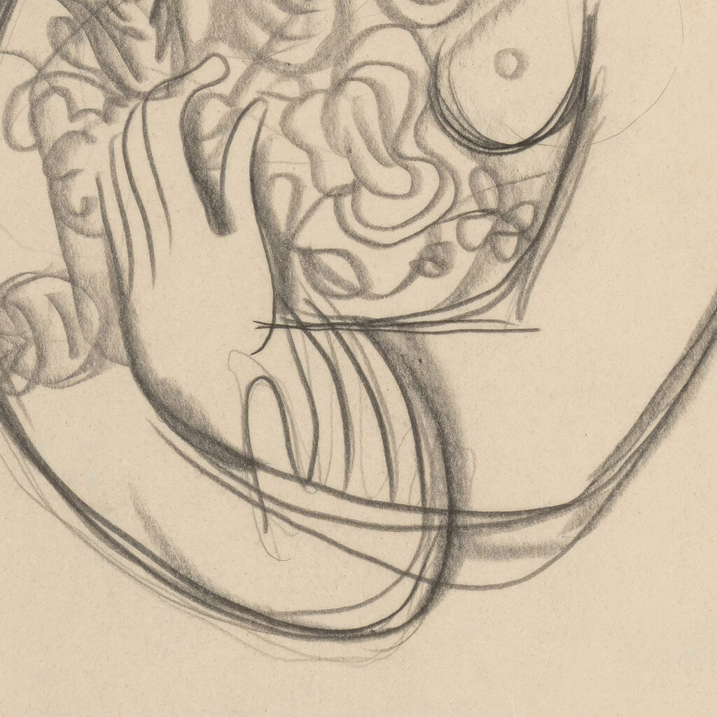 Dievca s kvetmi v naruci 1938 Mikulas Galanda 8 mockup