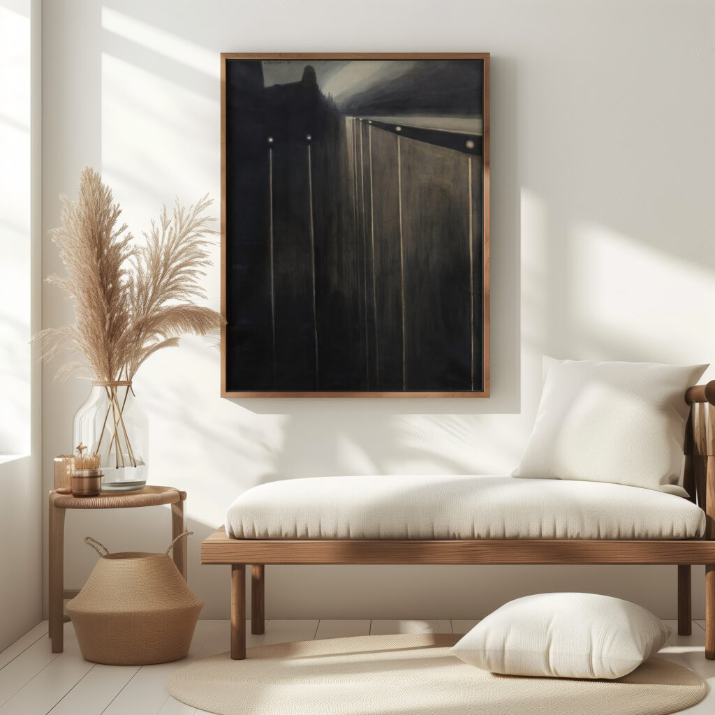 Digue Dostende Aux Reverberes 1908 Leon Spilliaert 5 mockup