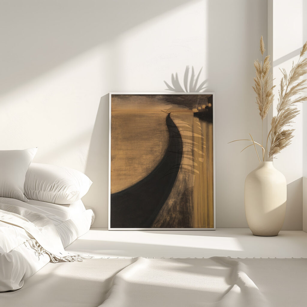 Digue et lumieres dOstende 1909 Leon Spilliaert 4 mockup