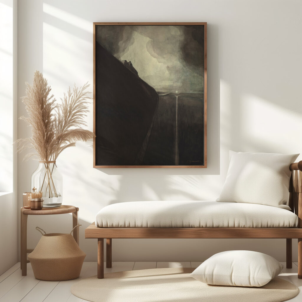 Digue et plage Chalet Royal et galeries dOstende 1908 Leon Spilliaert 5 mockup