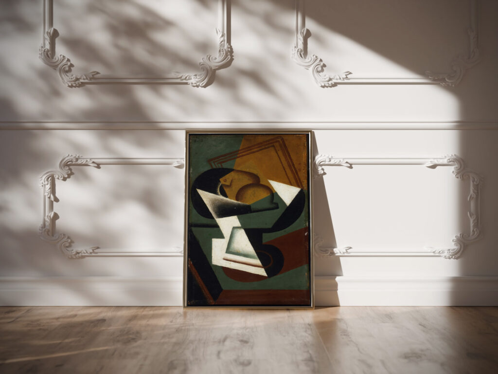 Dish of Fruit 1916 Juan Gris video mockup