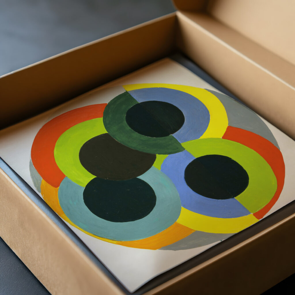 Disks 1930 1933 Robert Delaunay video mockup Disks 1930 1933 Robert Delaunay video mockup