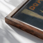 Dominica 1932 Zolo Palugyay close up dark wood mockup