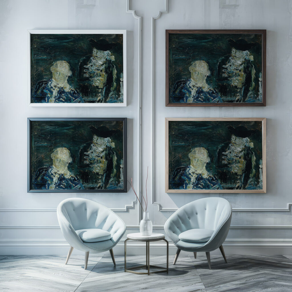 Don Giovanni 1930 Wilhelm Thony framed posters mockup