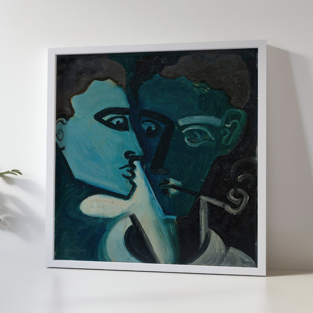 Doppelportrait 1928 Andreas Walser 5 mockup