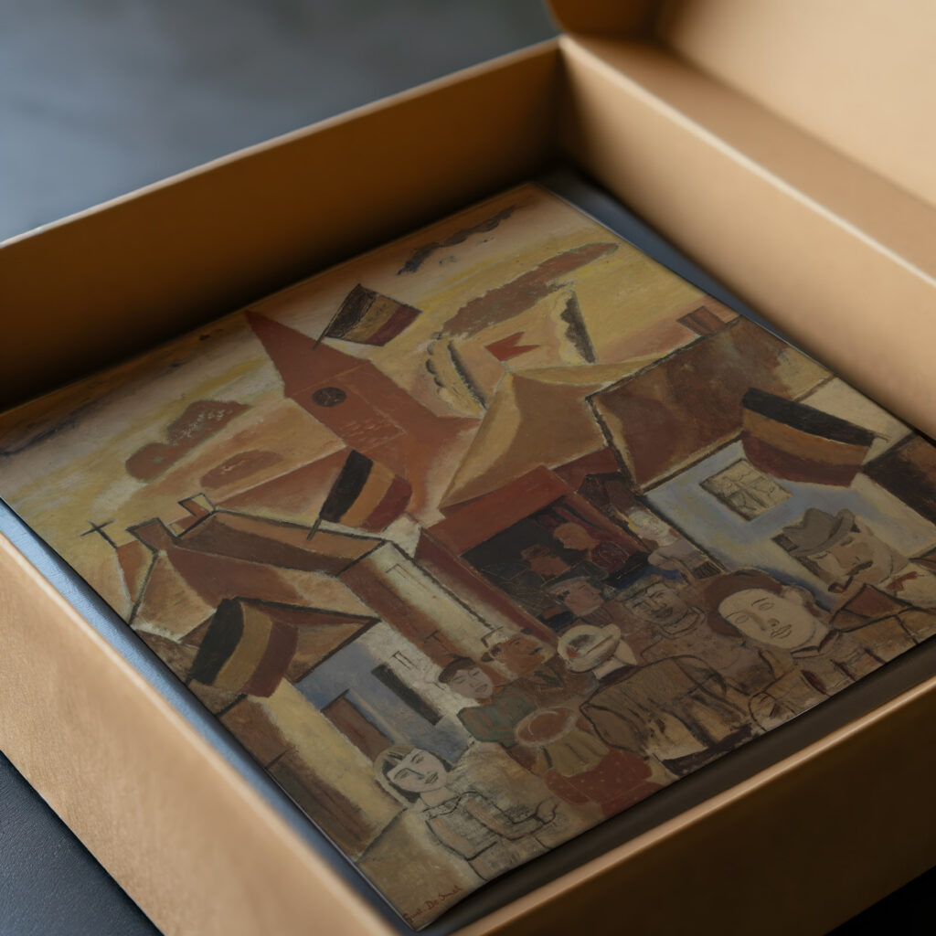 Dorpskermis 1930 Gustave De Smet video mockup