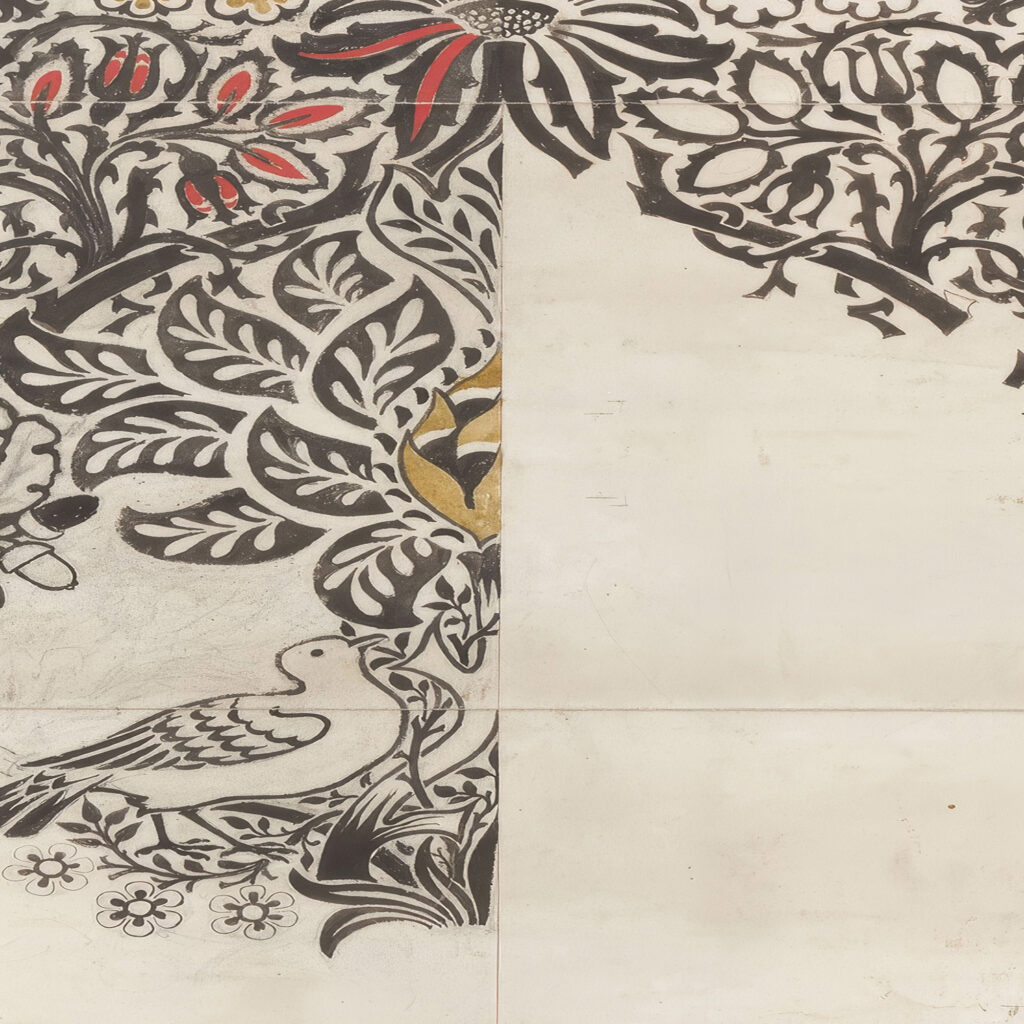 Dove and Rose 1879 William Morris 8 mockup