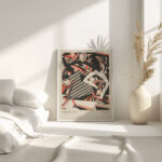 Drawing in two colors 1915 Winold Reiss 4 mockup