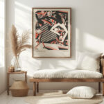 Drawing in two colors 1915 Winold Reiss 5 mockup