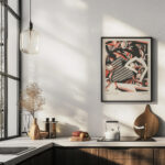 Drawing in two colors 1915 Winold Reiss 6 mockup