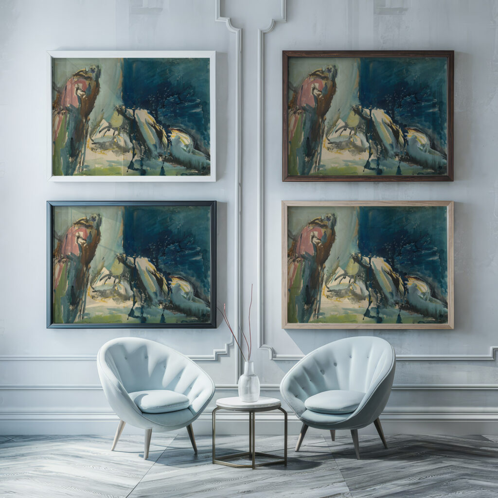 Dream Jan Novak framed posters mockup