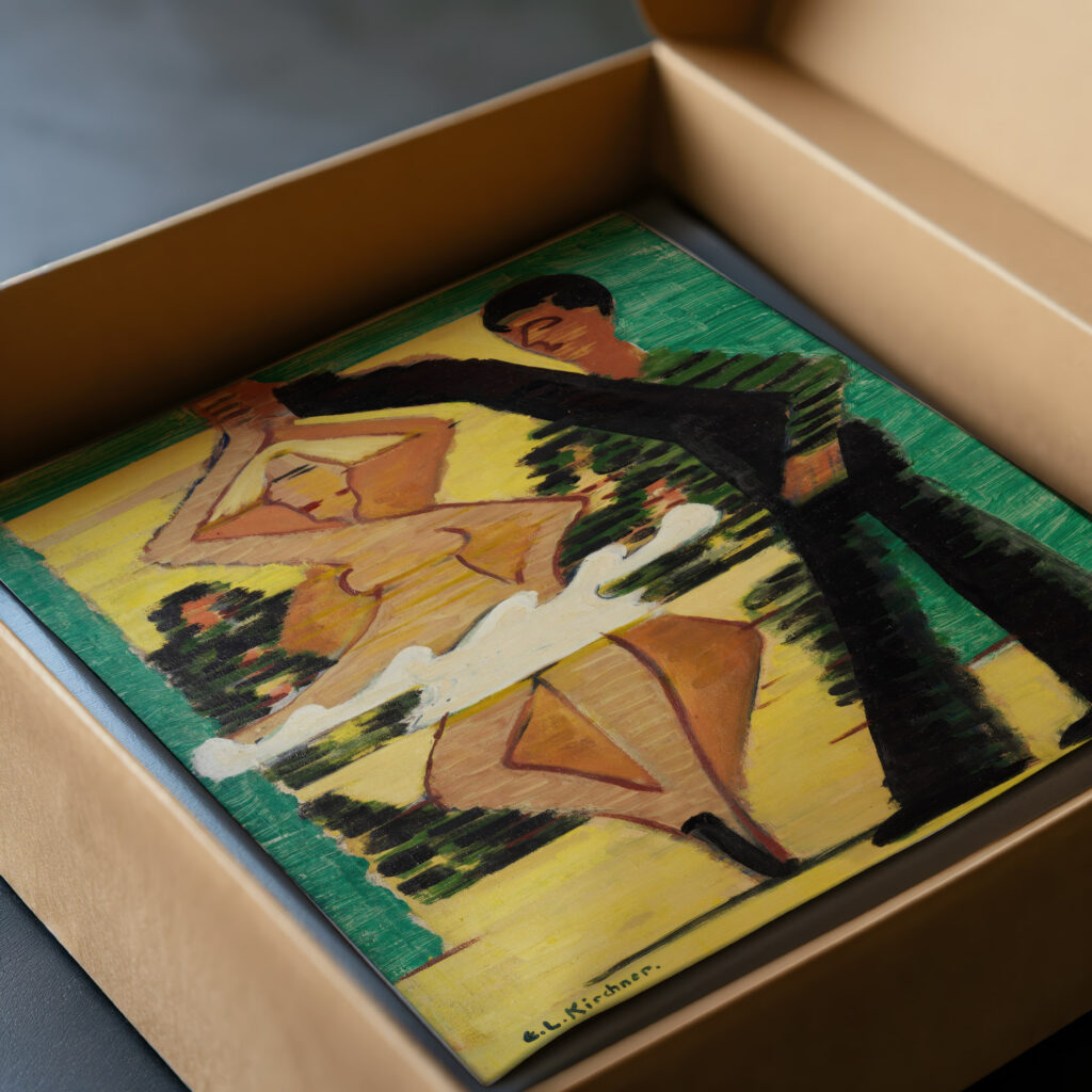 Drehende Tanzerin 1931 Ernst Ludwig Kirchner video mockup