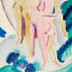 Drei Akte im Bergwald ca 1928 Ernst Ludwig Kirchner 8 mockup